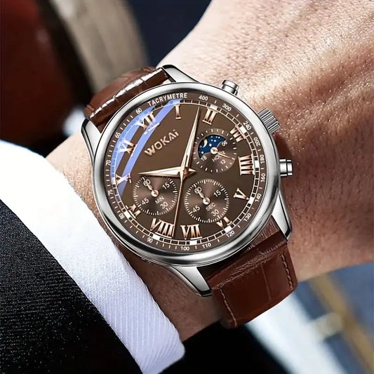 Men's Quartz Sports Casual Watches and Belts Filorex