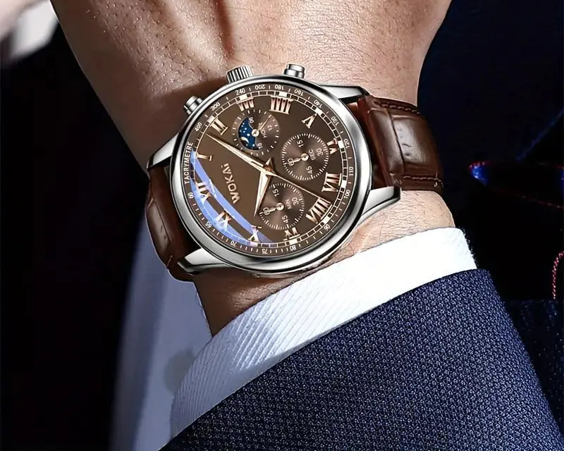 Men's Quartz Sports Casual Watches and Belts Filorex